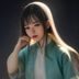 内容编辑张雨桐的职业照，女性，媒体编辑形象，现代办公室环境